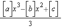 example formula